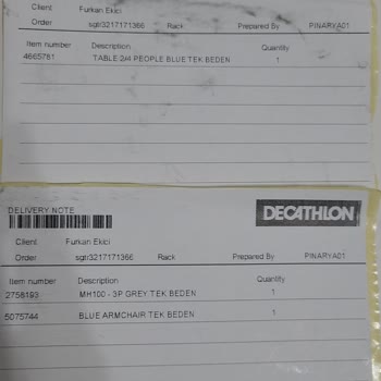 Decathlon Eksik Ve Kusurlu Ürün Sorunu