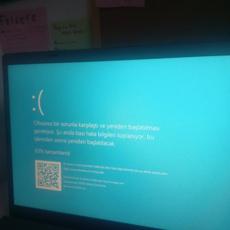 Casper Bilgisayar Mavi Ekran