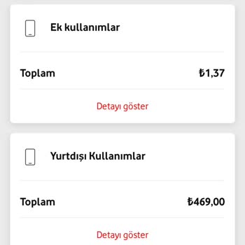 Yurt Dışı İnternet Paketi ve Fatura Sorunu