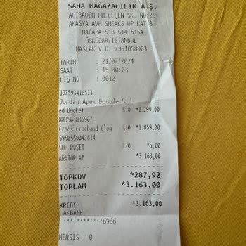 Akasya Sneaks Up Ürünüm Hakkında Bilgi Alamıyorum