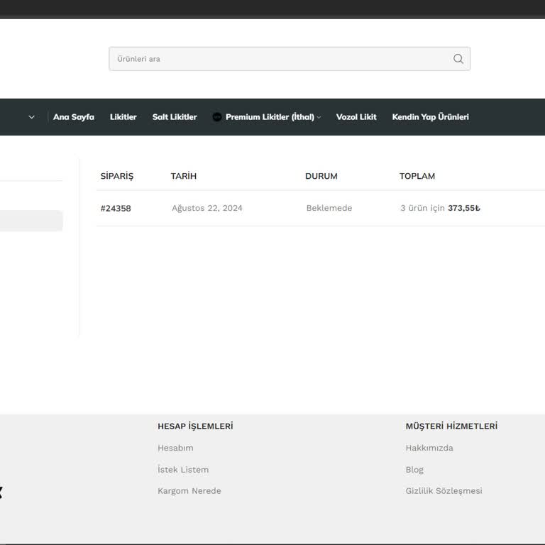 Likitlesss.com Parasını Ödediğim Ürünlerimi Hala Kargoya Vermedi