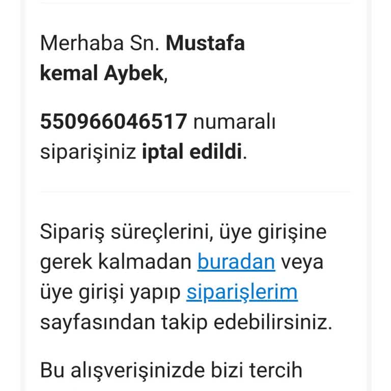 Kalitek Damla Sulama Sistemleri Geciken Para İadesi Ve İletişim Sorunları