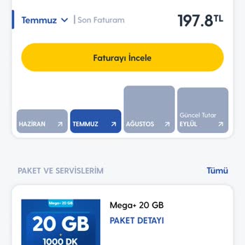 Turkcell Fatura Artışı ve Mağduriyet Talebi