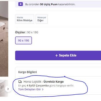 N11 Ve Kilim Mobilya Siparişimi Teslim Etmediler.