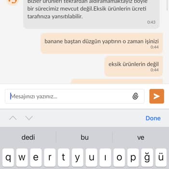 Trendyol Yemek Trendyolgo Siparişlerinde Eksik Ürün Ve İade Sorunu