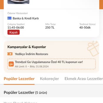 Trendyol Yemek Trendyolgo Siparişlerinde Eksik Ürün Ve İade Sorunu