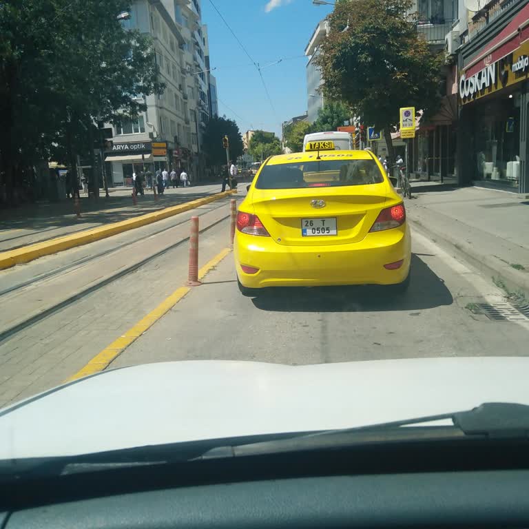 Eskişehir Şoförler Odası 26 T505 Araç Tehlikeli Araç Kullanıyor