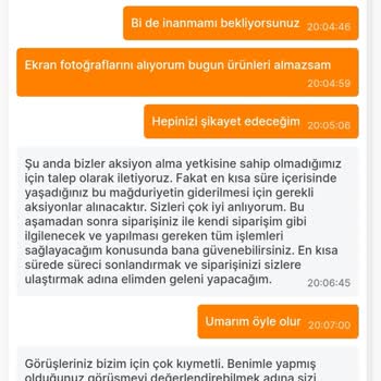 Migros Mağazada Al Seçenekli Siparişi Hazırlamayıp İptal Ediyor