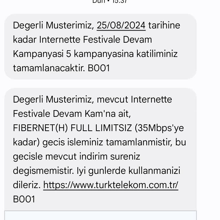 Türk Telekom Ev İnterneti Paket Yükseltme Sorunu