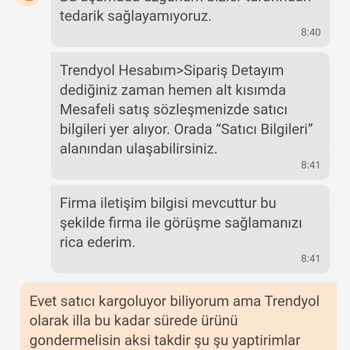 Trendyol Ürün Teslimi Yapılmadı