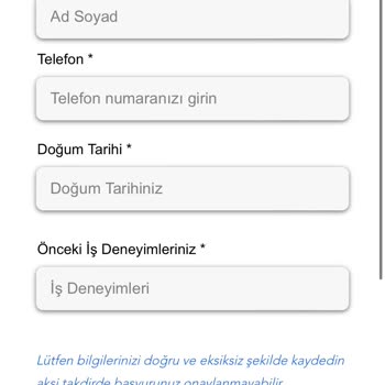 İşin Olsun Form Doldurma Şikayet
