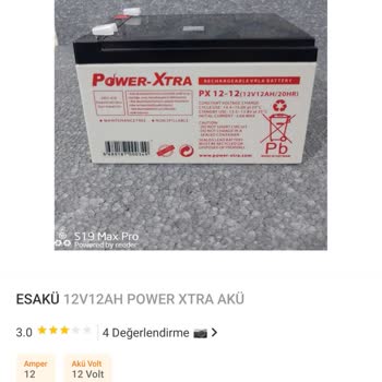 Trendyol Kuru Akü Sorunu