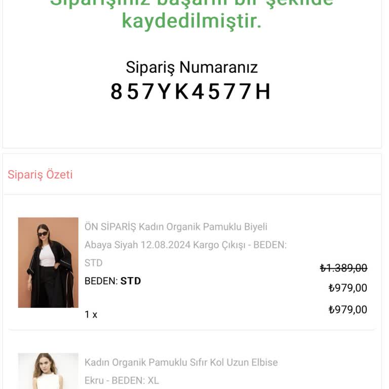 EBU Prive Dan Aldığım Ürünler Teslim Edilmedi