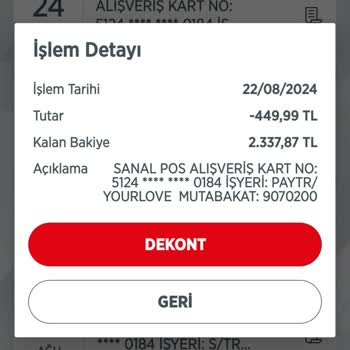 Yourlove Sipariş Verdiğim Halde Siparişimin Olmadığını Söylüyorlar