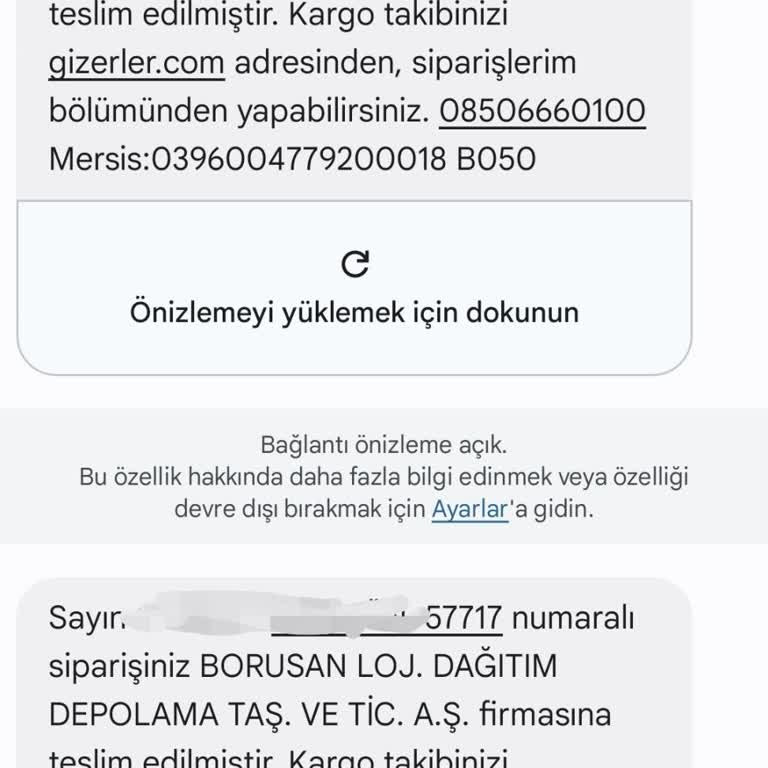 Borusan Lojistik Dün Bulunan Kayıt Bugün Kayıt Bulunamadı Oldu