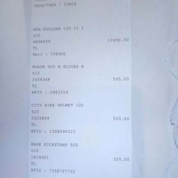 Decathlon Kusurlu Bisiklet Satılması