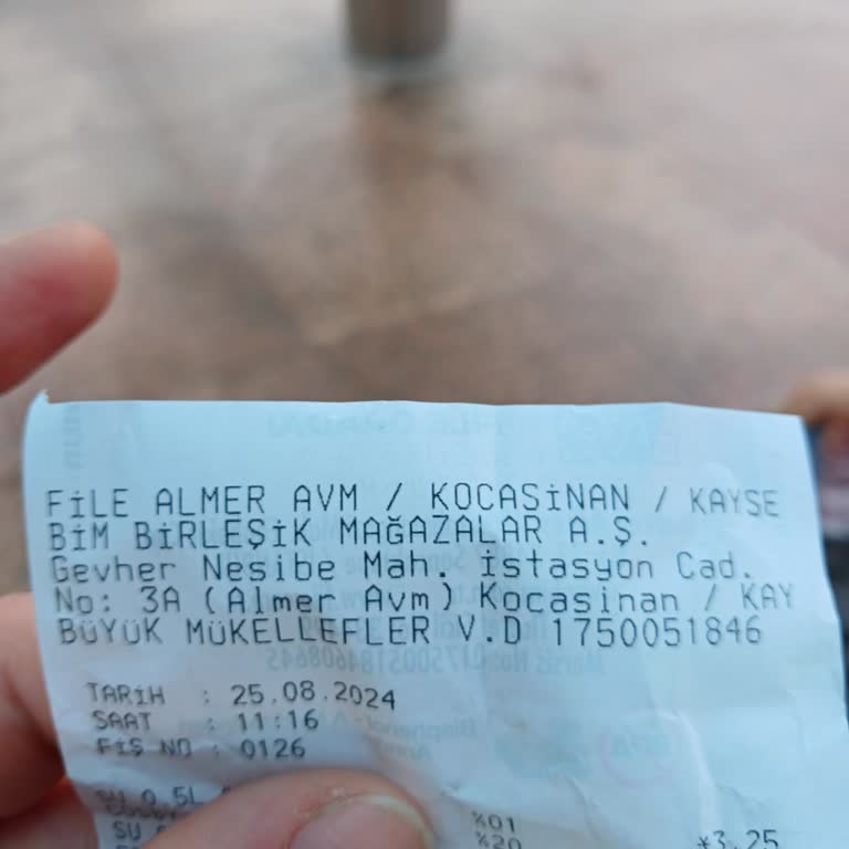 File Market Mağazada Sert Üslupla Karşılaşma