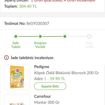 Trendyol Teslim Edilmeyen Ürünün İadesi Bekletiliyor