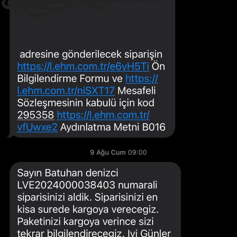 English Home Parası Ödenen Ürünü Göndermeme Ve Yetersiz Destek
