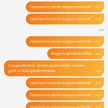 Trendyol Müşteri Mağduriyetleri Aylardır Siparişimi Göndermediler.