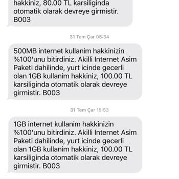 Aşım Paketlerinin Haksız Yansıması ve Fahiş Ücretlendirme