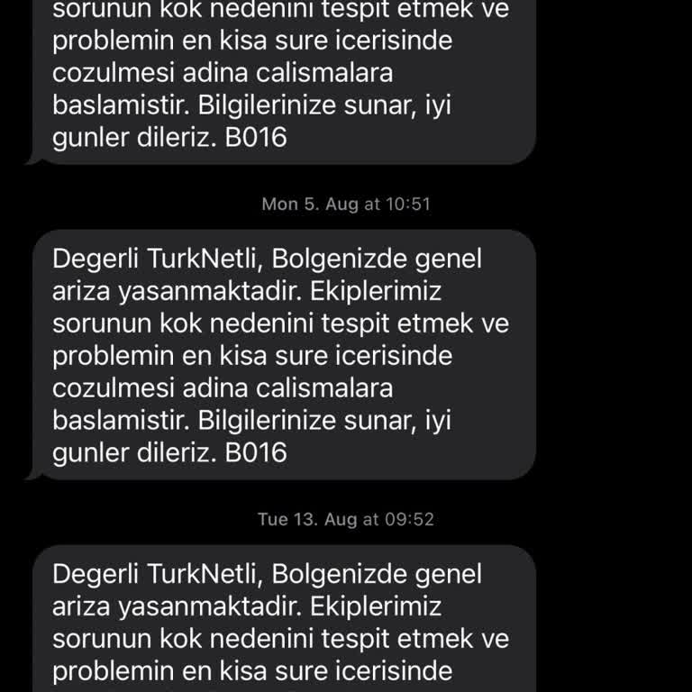 TurkNet İnternet Kesintileri Ve İlgisizlik