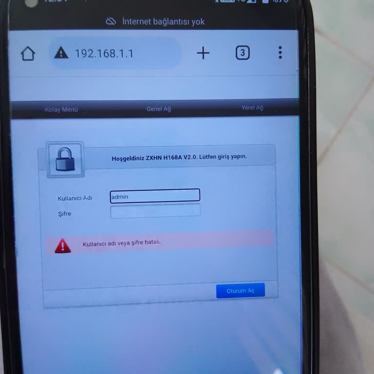 Şok Net Kurulum İçin Verilen Kullanıcı Ad, Şifresi İle Giriş Yapılmıyor