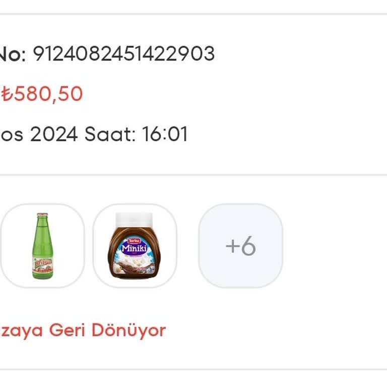 A101 Kapıda Siparişimi Adres Doğru Olmasına Rağmen İptal Edildi.