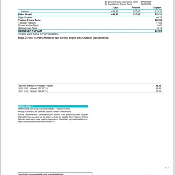 Türk Telekom Sözleşmeden Fazla Ücret Alması