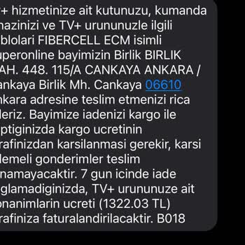 Superonline TV+ Aboneliğinde Yaşanan Haksız Ücretlendirme Ve İmzalama Sorunu