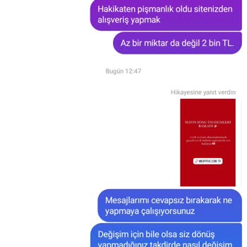 @mes Prive Sayfası Ücret İadesi Yapmıyorlar Ve Mesajlarıma Dönmüyorlar