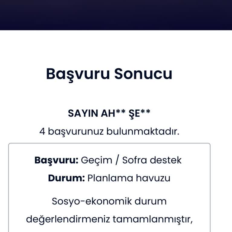 İBB - İstanbul Büyükşehir Belediyesi Sosyal Yardım Başvurum Sonuçlanmıyor Ve Bilgi Alamıyorum