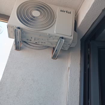 Gider Borusu Montajı Yapılmadan Bırakılan Klima Daikin-Airfel