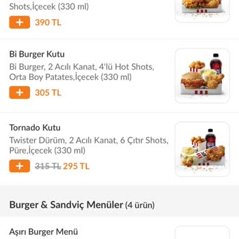 KFC Fiyatlandırma Farklılıkları Ve Yanıltıcı Uygulamalar!