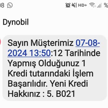 Dynobil 5 Eksper Hakkımı Yedi