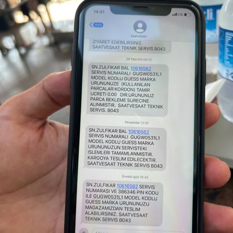 Saat & Saat Guess Saat Garanti Sürecinde Yaşanan Sorunlar