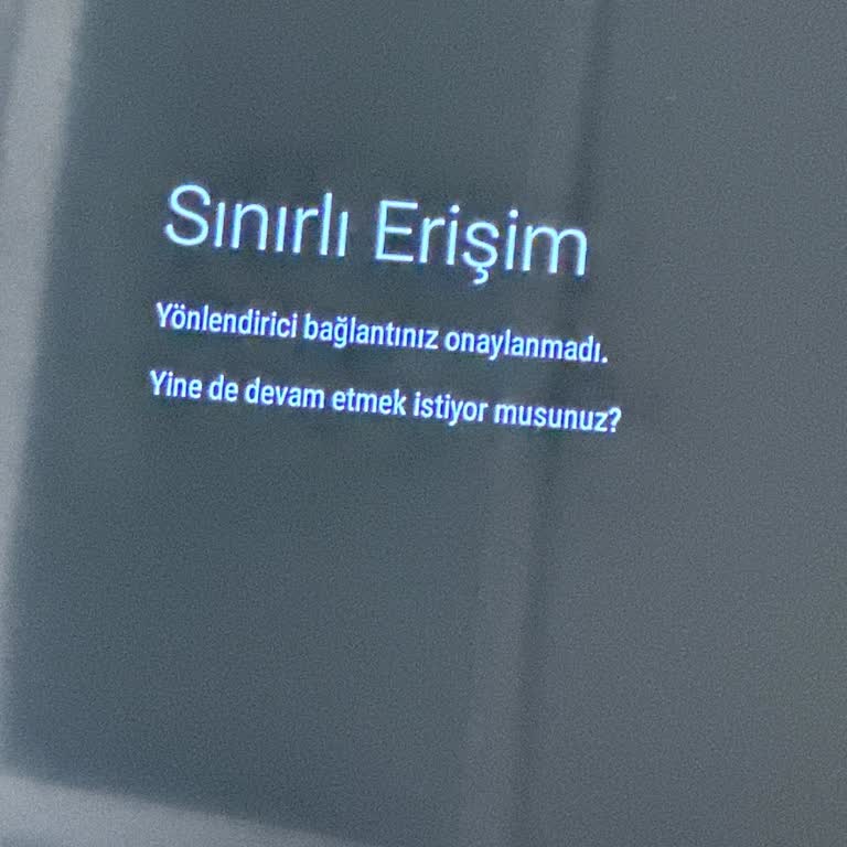 Philips TV Sınırlı Erişim Hatası