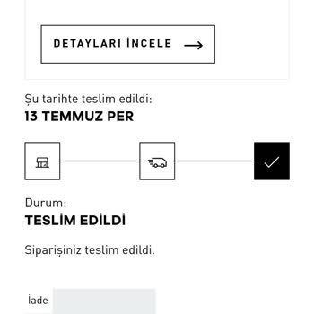 Adidas Deformasyon Olan Ürünün Değişim Yerine İade Almaları