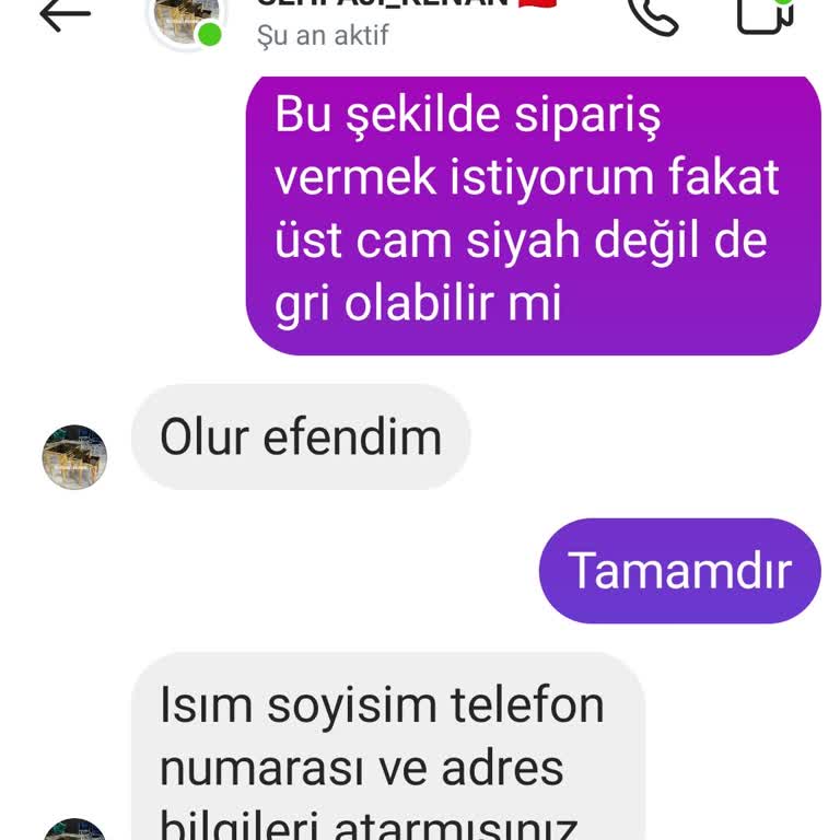 Sehpaji_kenan (Instagram) Yanlış Ürün Teslimatı Ve Kötü Müşteri Hizmetleri
