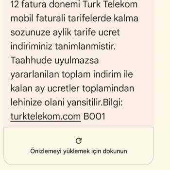 Türk Telekom Mobil Ödemem Kapalı Olmasın Rağmen Abonelik Kesildi