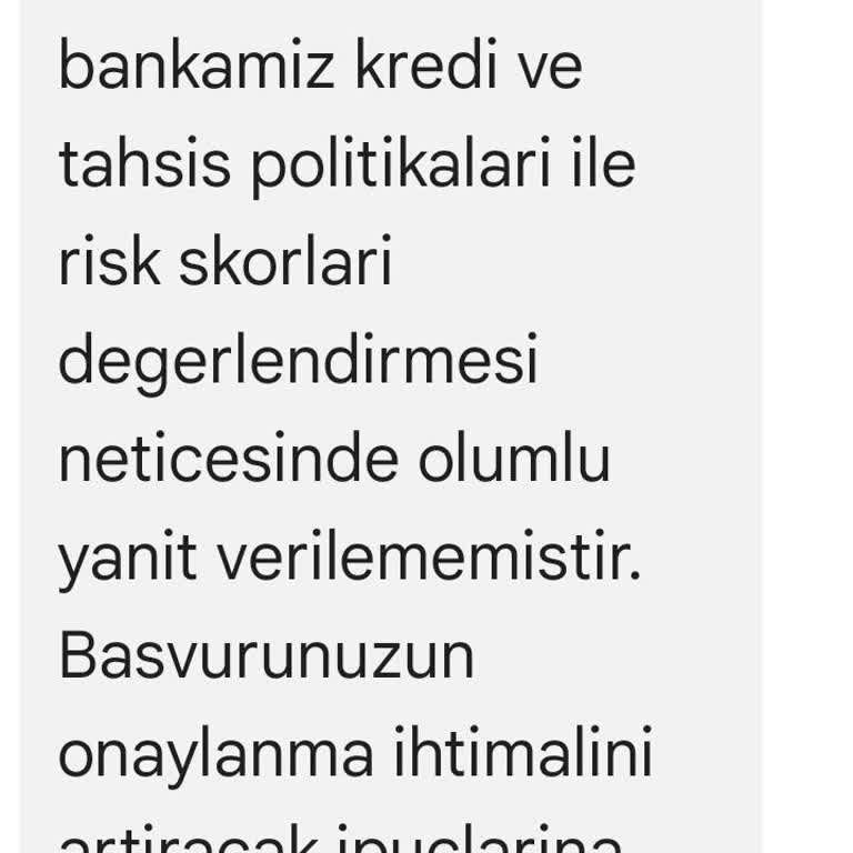 Yapı Kredi Bankası Kredi Kartı Ve Esnek Hesap Başvuruların Sürekli Red Edilmesi