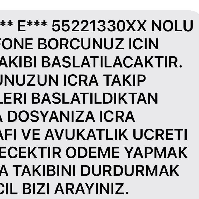 Yanlış Hat Kapatma ve İcra Sorunu