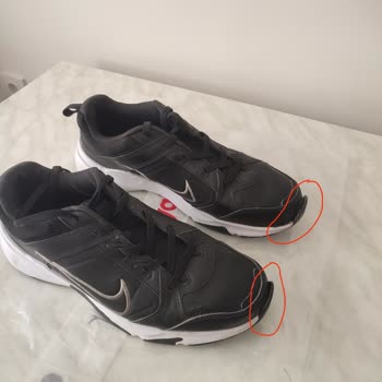 Nike Ayakkabımın Burun Kısmı Açıldı