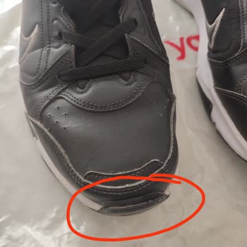 Nike Ayakkabımın Burun Kısmı Açıldı