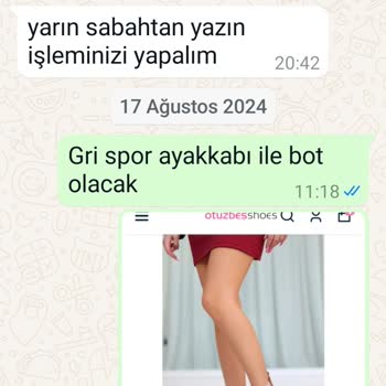 Otuzbesshoes.com Paramı Geri İstiyorum. Ürün Yok.