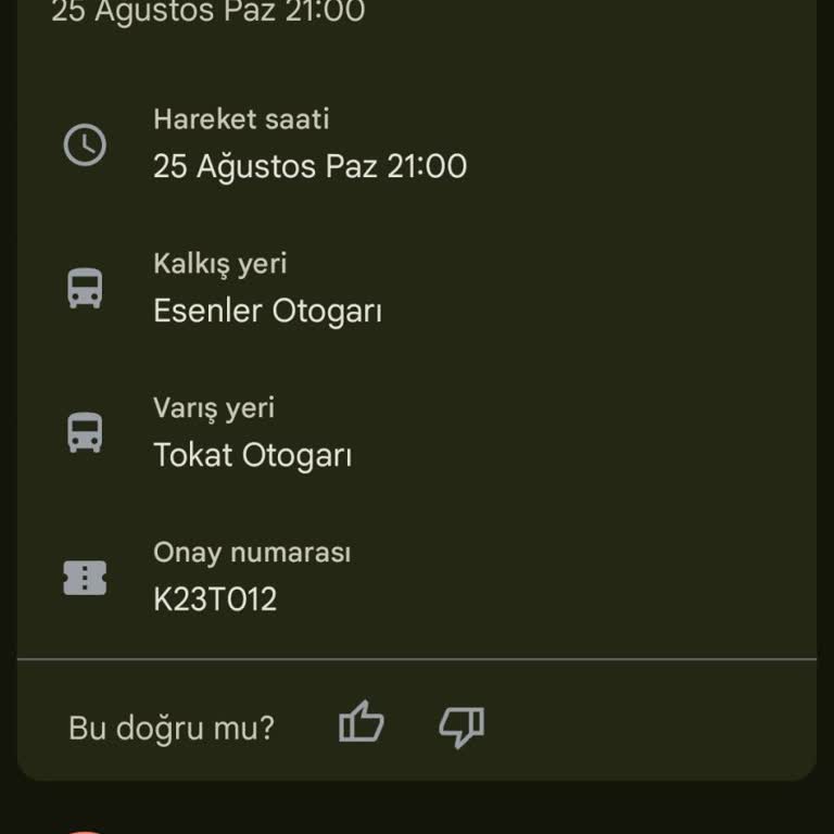 Obilet Kafasına Göre Biletimin Gününü Değiştirmiş