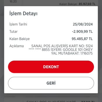 Okey Yalla Dan Paramın Geri İadesini İstiyorum