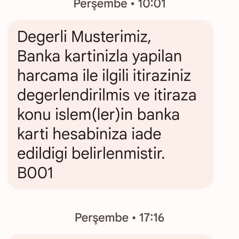 Ziraat Bankası İade İşlemlerini Gerçekleştirmiyor
