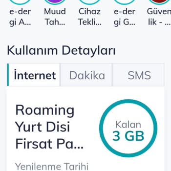Türk Telekom GB Kullanamadım Yurt Dışında