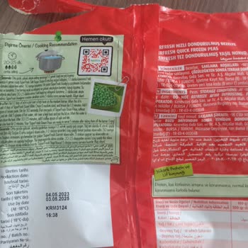 Superfresh 3 Saat Kaynamasına Rağmen Pişmeyen Bezelye...